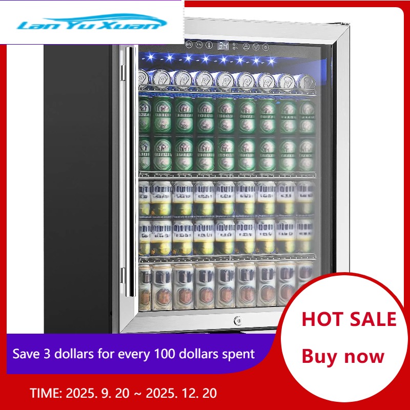 Wine Beer Fridge Under Counter - Kulkas Minuman 24 Inci 180 Kaleng,