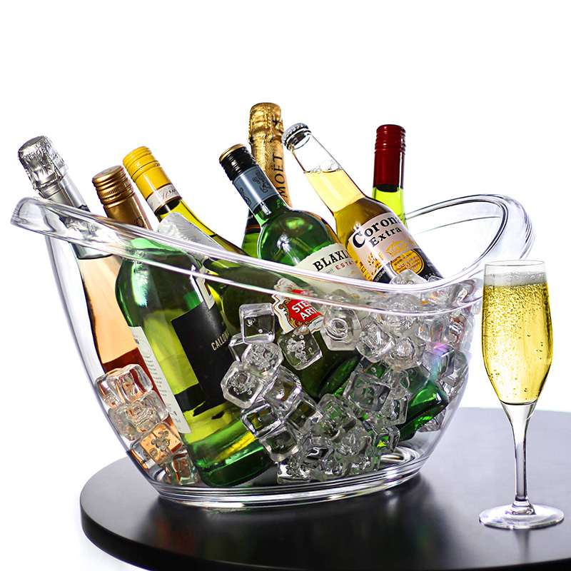 Wine Beer Mixed Drinks - Ember Es Batu Model Perahu Non-LED