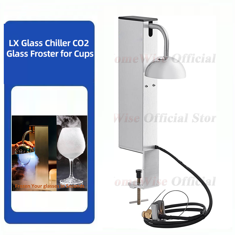 Wine Beer Mixed Drinks - LX Glass Chiller CO2 Glass Froster