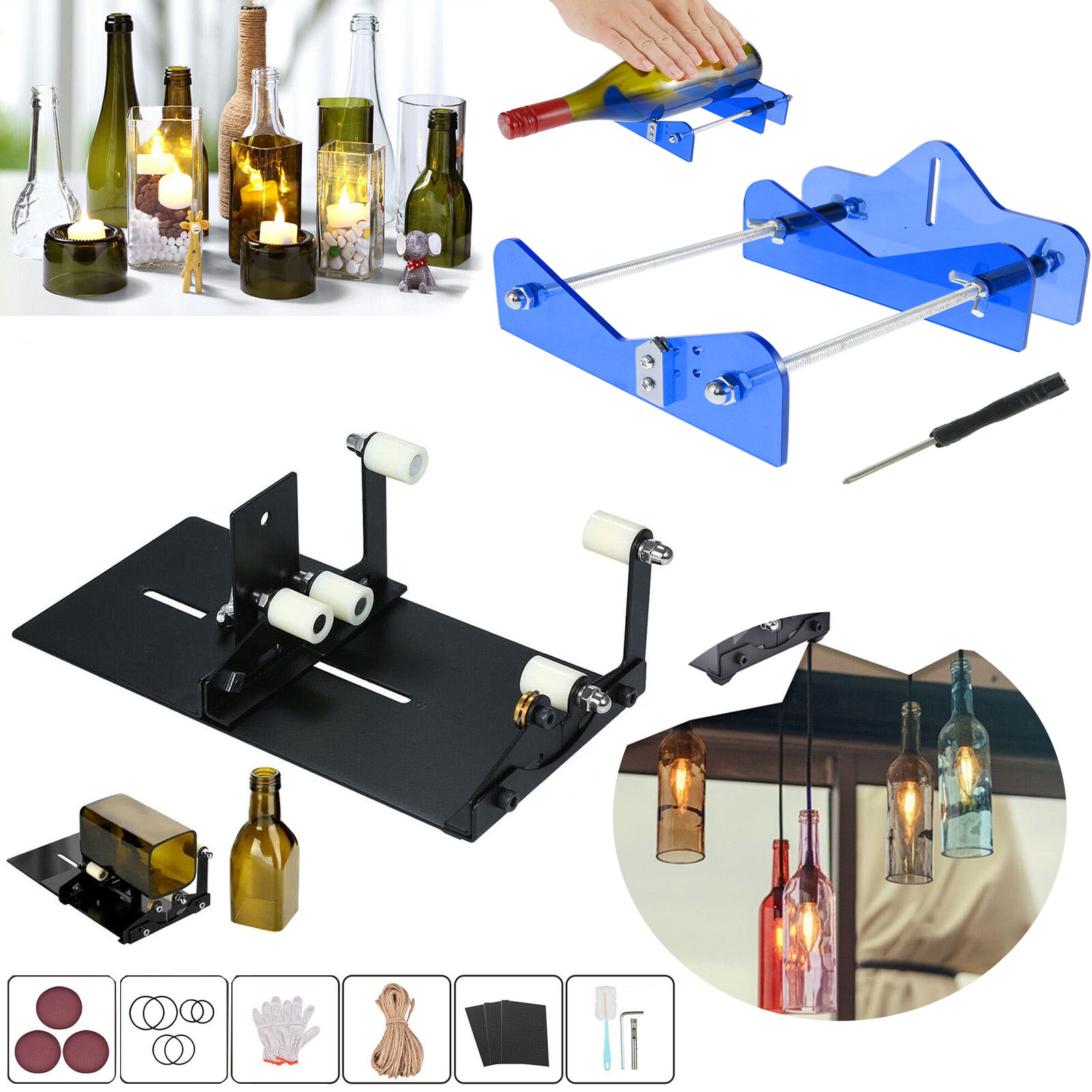 Wine Bottle Size - Alat Pemotong Botol Kaca Universal yang