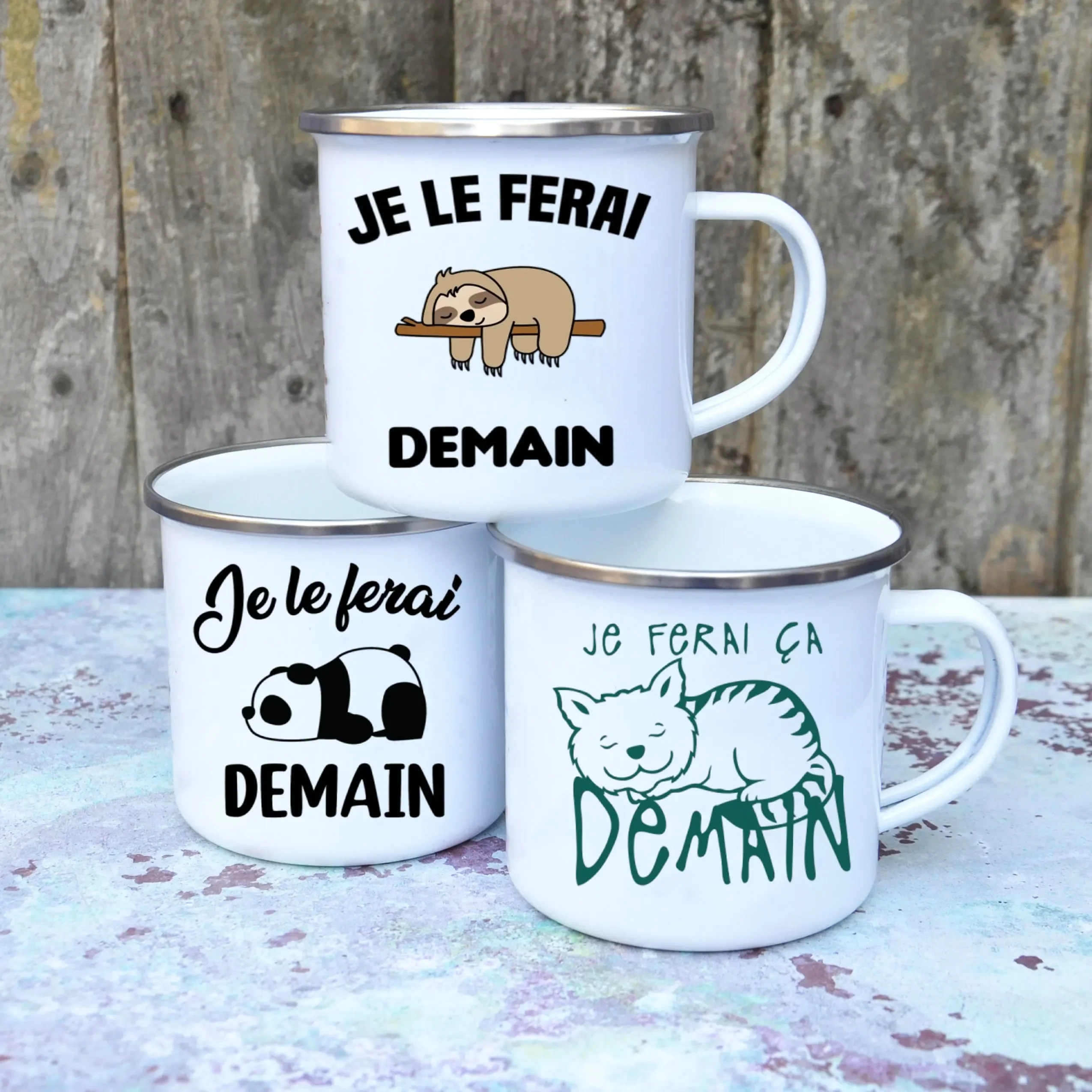 Cangkir kopi Enamel lucu Pranc - Beer And Wine Festival ulasan dan harga