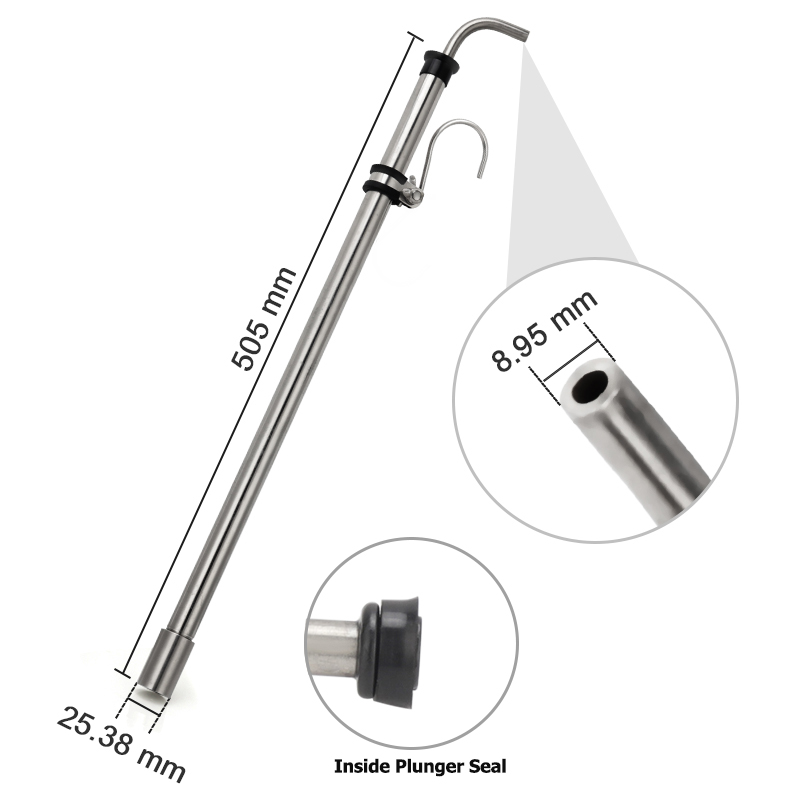 Siphon Bir Baja Tahan Karat de - Beer Wine Kit ulasan dan harga
