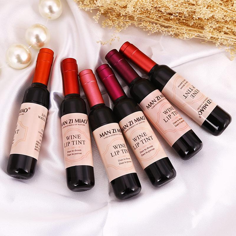 Lipstik Lipgloss 2023 tahan ai - Wine Bottle Size ulasan dan harga