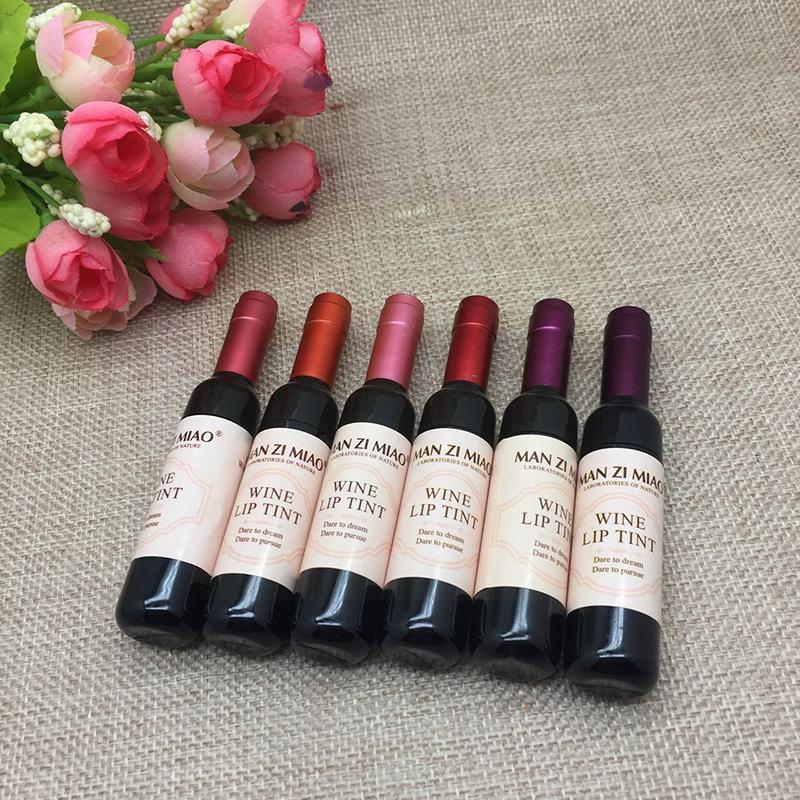 Lipstik Lipgloss 2023 tahan ai - Wine Bottle Size ulasan dan harga