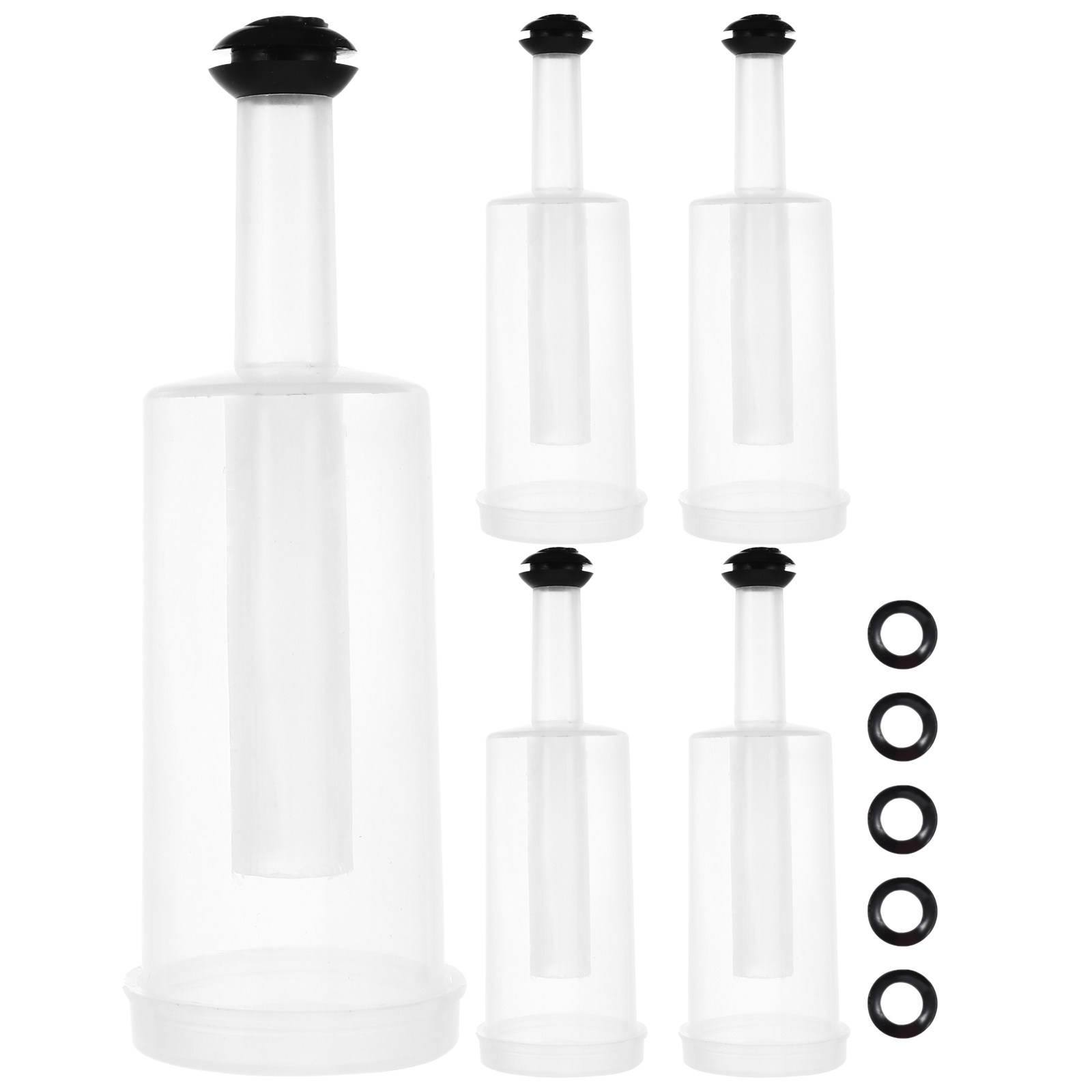 5Pcs Katup Gelembung Kedap Uda - Beer Wine Kit ulasan dan harga