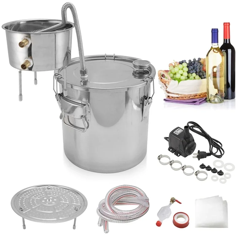 Alat Penyuling Alkohol 22L DIY - Beer Wine Kit ulasan dan harga