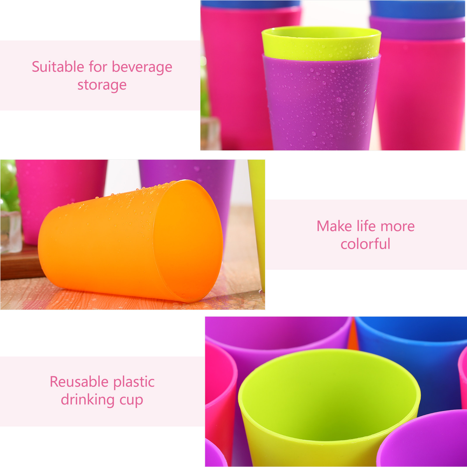 15 Buah Gelas Minum Plastik Wa - Wine Beer Mixed Drinks ulasan dan harga