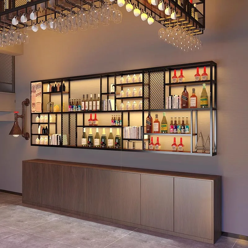 Rak Penyimpanan Buffet, Lemari - Wine Bottle Size ulasan dan harga