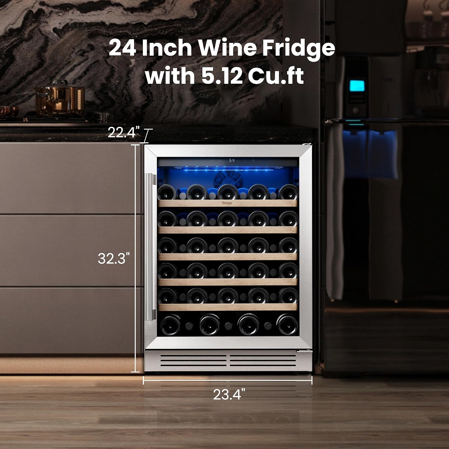 Kulkas Anggur Yeego - Kulkas A - Wine Beer Fridge Under Counter ulasan dan harga