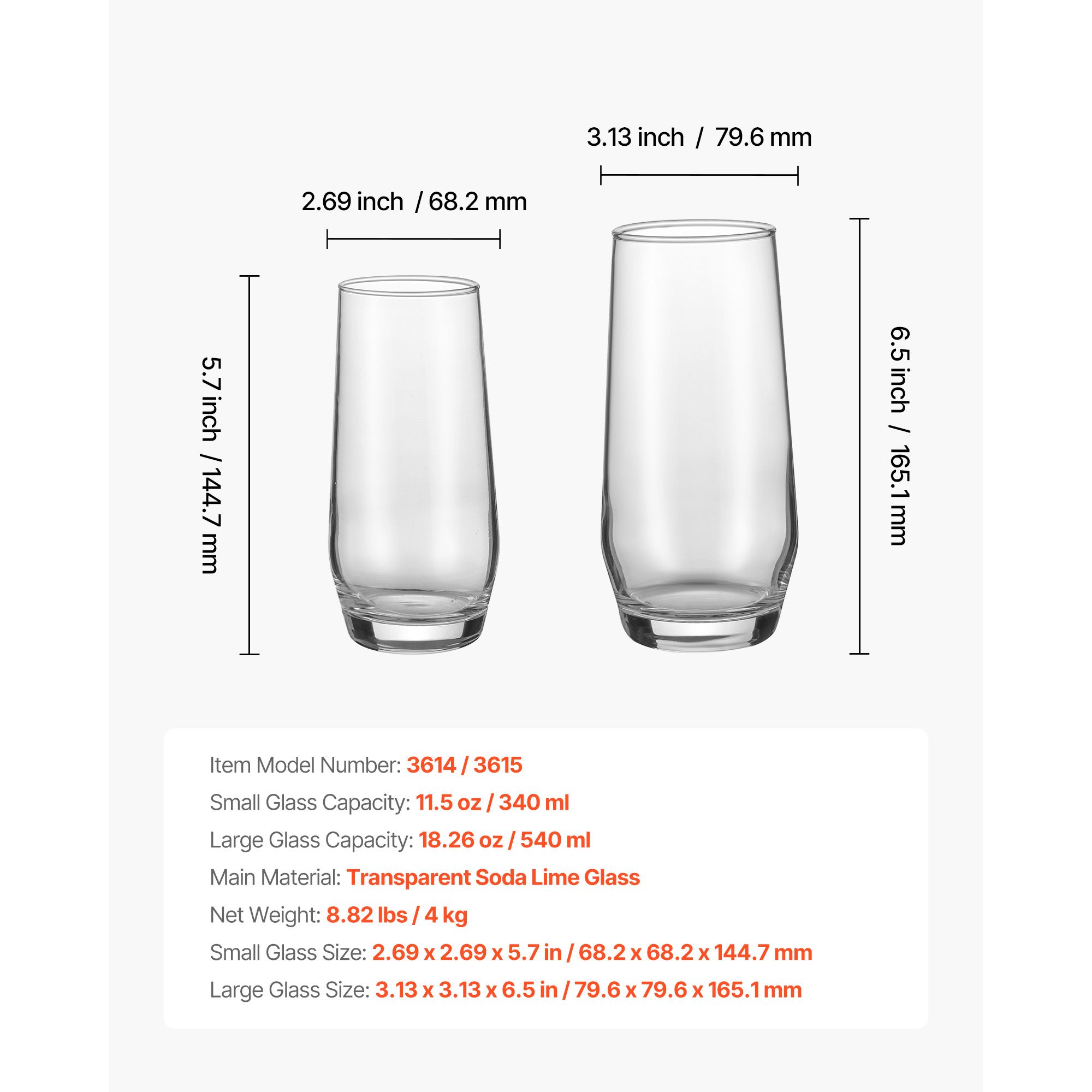 Set Gelas Minum, 16 Buah Gelas - Wine Beer Mixed Drinks ulasan dan harga