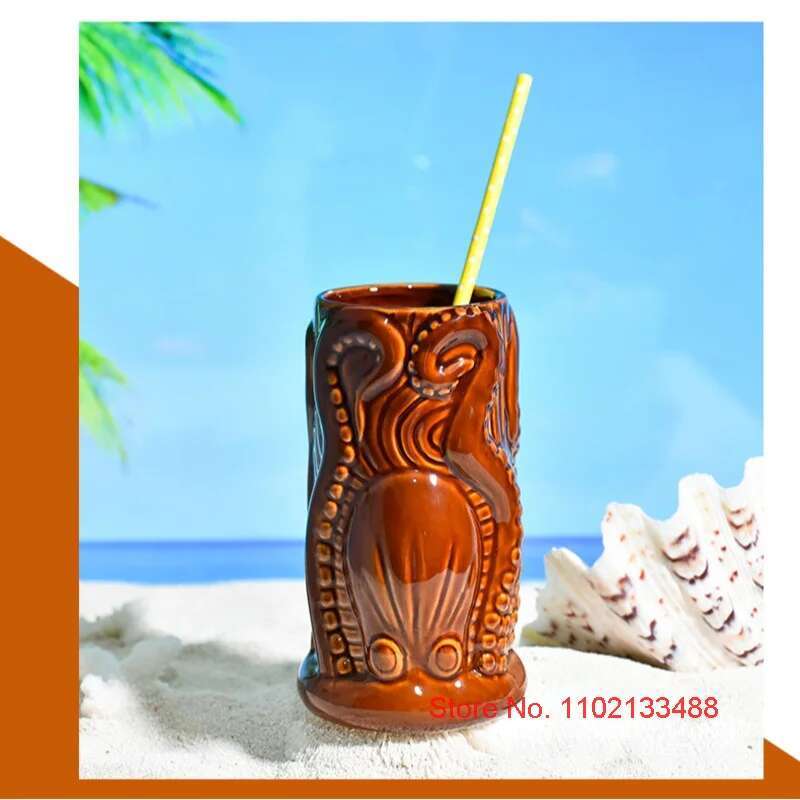 Gelas Koktail TIKI Bar, Gelas  - Wine Beer Mixed Drinks ulasan dan harga